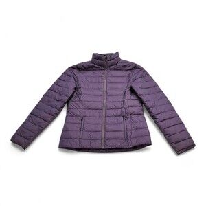 Dover Saddlery Purple Down-Blend Puffer Jacket XS